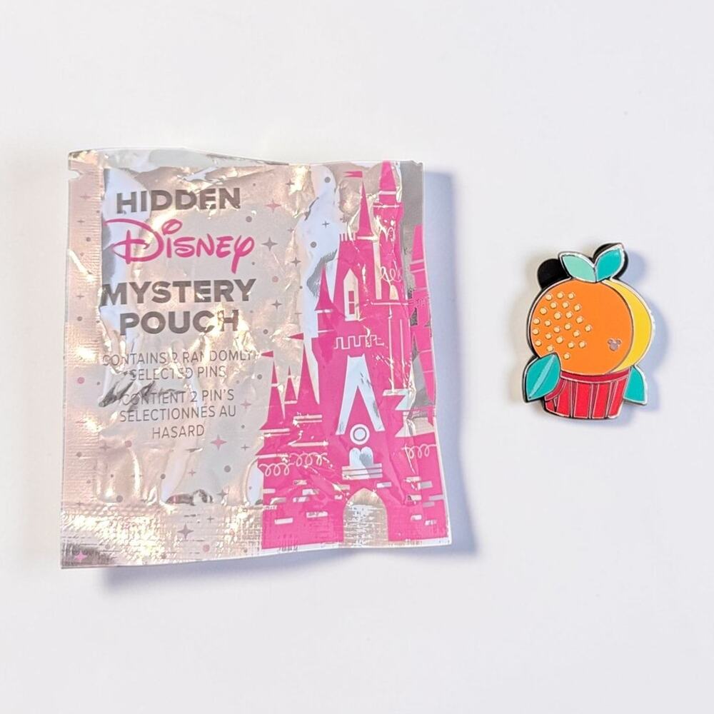 Disney Hidden Mickey Orange Bird Cupcake Pin WDW 2025